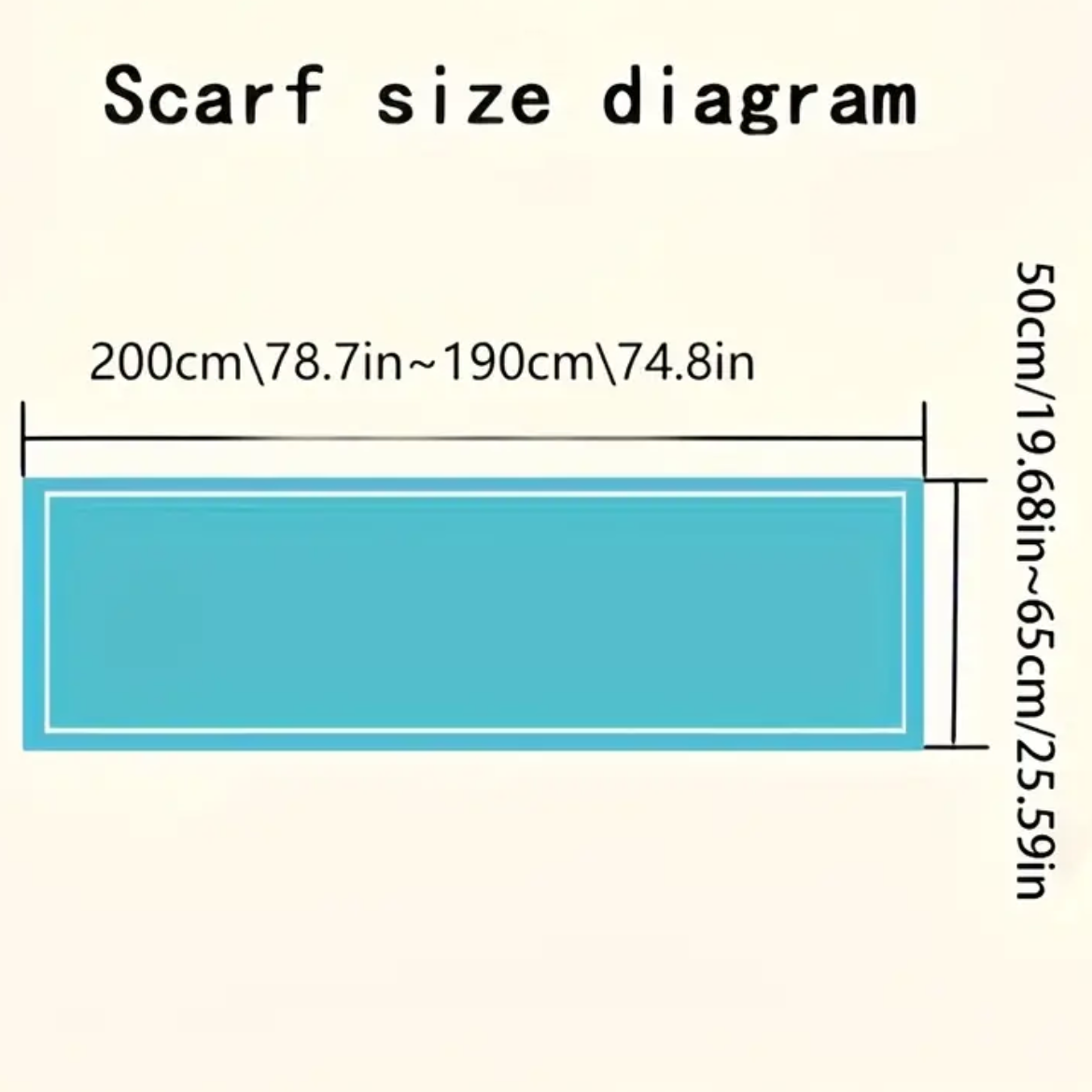 Plaid stole soft touchby Harumam shops